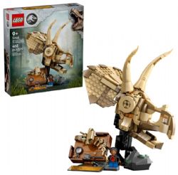 LEGO JURASSIC WORLD - LES FOSSILES DE DINOSAURES : LE CRÂNE DU TRICÉRATOPS #76969